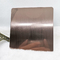 Slanting Hairline Bronze Color Stainless Steel Sheet PVD Plating Titanium