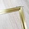 Zr Brass Sandblasting Stainless Steel Trim Strips 0.4mm For Furniture Decorative