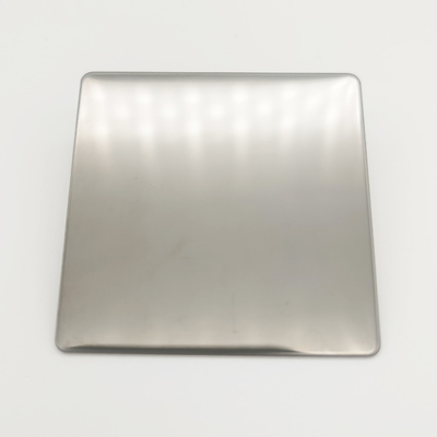 8K Gray Colored Stainless Steel Sheet For Hotel KTV Interior Decoration