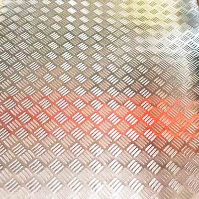 4mm 5mm 6mm Thickness SUS 304 316 201 Checkered Stainless Steel Plate For Stair