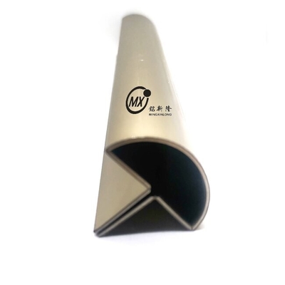 201 304 316 Pvd Color Sandblasting Customization Shape Stainless Steel Trim Strips For Project  Design