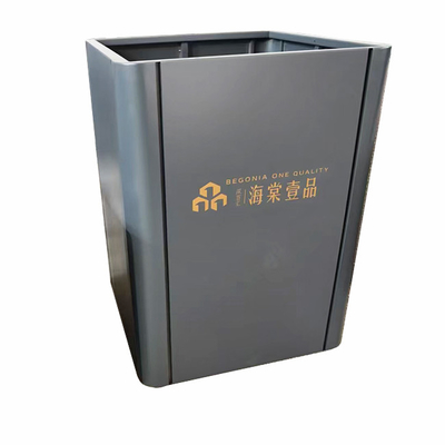 Outdoor Stainless Steel Planters For Urban Highway & Residential Road Greening Project