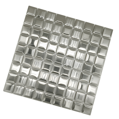 Mirror 3D Stereoscopic Square Wall Decoration Restaurant Hotel Villa Mosaic