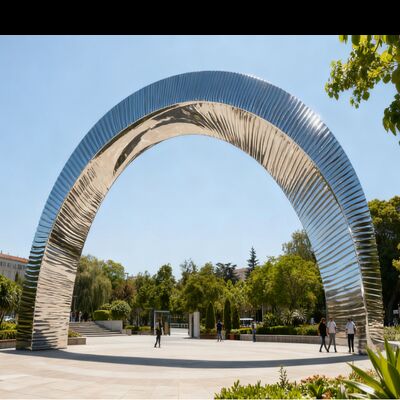 Outdoor Designed China Foundry 316L Stainless Steel Sculpture For Sale