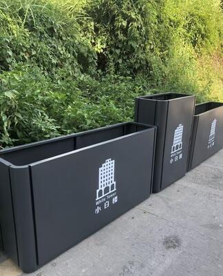 Good price Premium Customizable Stainless Steel Outdoor Planter Box with Drainage Holes online