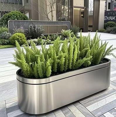 Good price Heavy Duty Stainless Steel Garden Flower Box - Custom Size & Design online