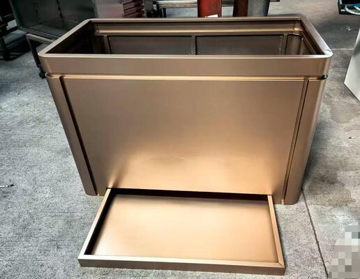 Good price OEM/ODM Polished Stainless Steel Large Capacity Planter Box with Logo online