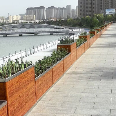 Good price Custom Made Stainless Steel Vertical Garden Wall Planter Box System online