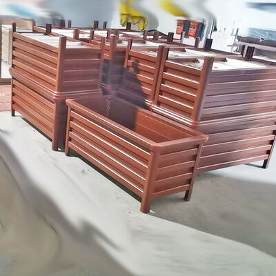 Good price Custom Stainless Steel Rotating Planter Box for Optimal Sun Exposure online