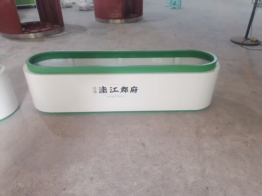 Good price Stainless Steel Garden Planter Metal Planter Box Custom online