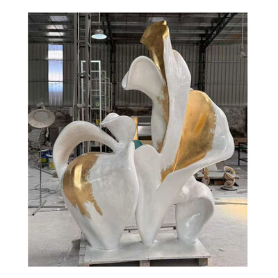 Good price 201 304 316L Professional Custom Stainless Steel Sculpture Outdoor Large Metal Art Statue for Project online