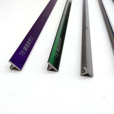 Foshan Factory 304 Stainless Steel T Trim Custom Size Brushed Gold T Shape Decorative Strip for Wall Tile Furniture