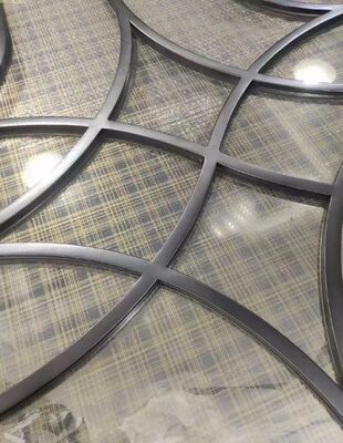 Good price Gold Stainless Steel Laser Cut Partition for Villa Lobby online