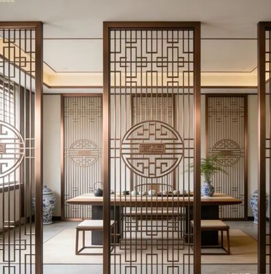 Good price Hotel Corridor Stainless Steel Screen – Customizable Patterns online