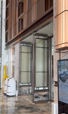 Good price Luxury Stainless Steel Screen with Leaf Pattern for Restaurant online