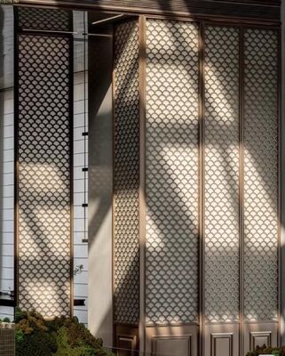 Good price High Polished Stainless Steel Panel for Luxury Hotel Lobby online