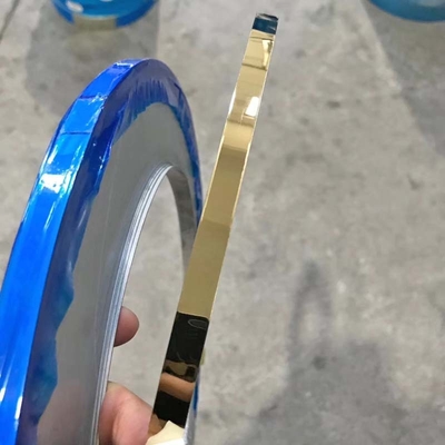 HL 0.38mm 1.45mm 3mm Stainless Steel 304 Strips Coil For Advertising Text